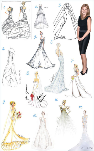 Illustration for article titled The (Boozy) Bride Wore White: Planning Jenna Bush's Wedding